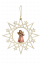Weihnachtsstern mit Engel